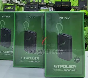 Infinix Gtpower 55w Xp20gt 20000mah Flash Charge Laptop Power Bank