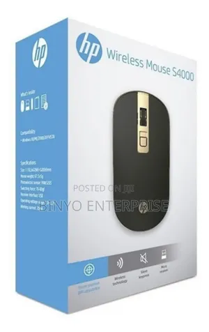 Hp S4000 Wireless Mouse