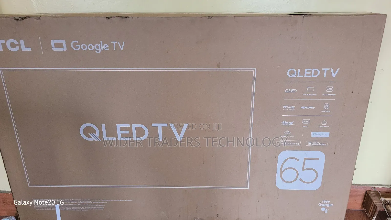 65-Inch TCL Qled Smart Google Tv