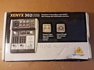 Behringer 302usb Premium 5-Input Mixer