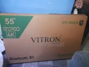 Vitron 55” Inches Smart Android Bt Qled