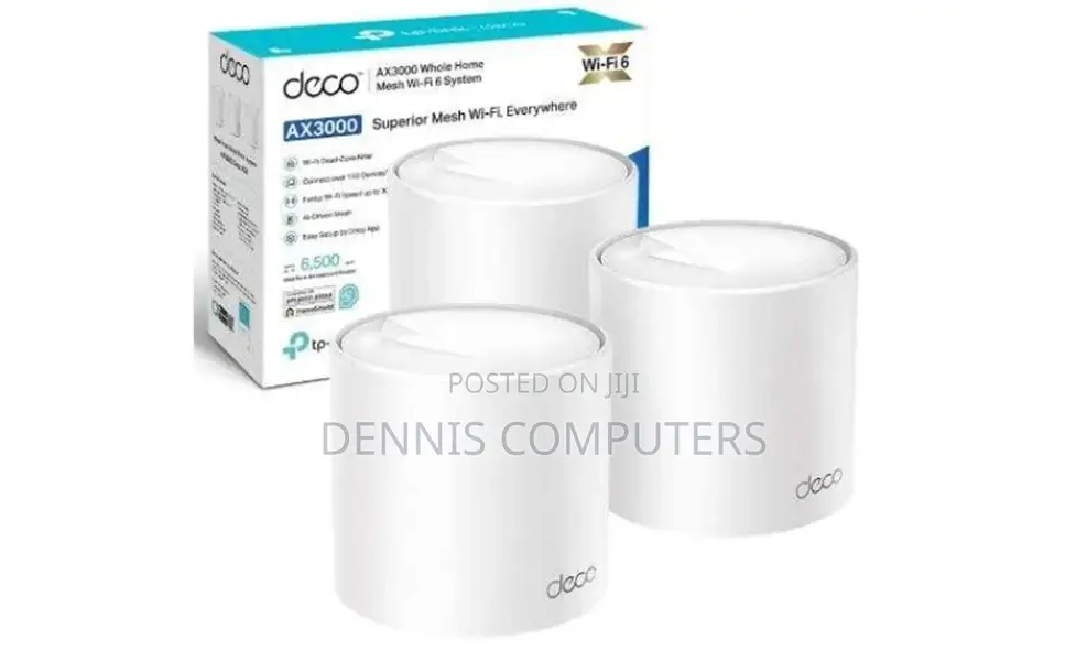 Tp-Link Deco X50 Ax3000 Whole Home Mesh Wifi 6 (3 Pack)