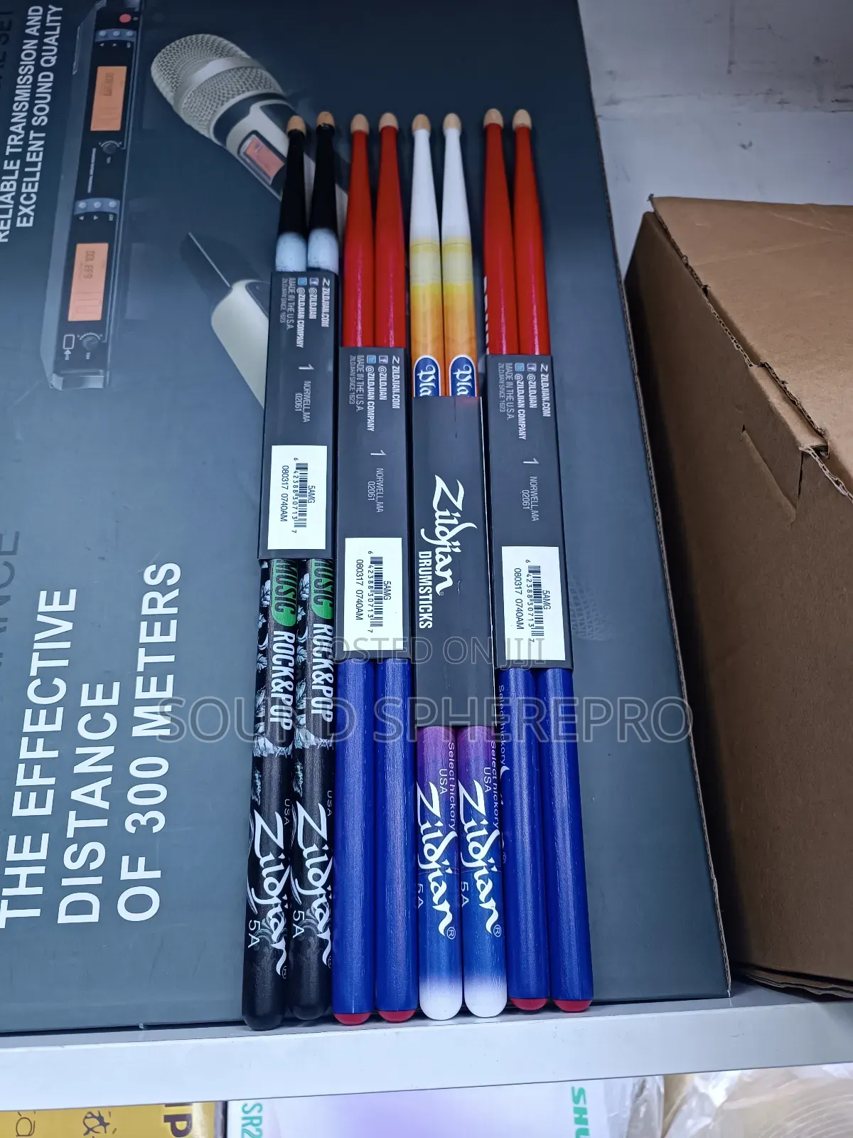 Coloured  Zildjian Drumstick