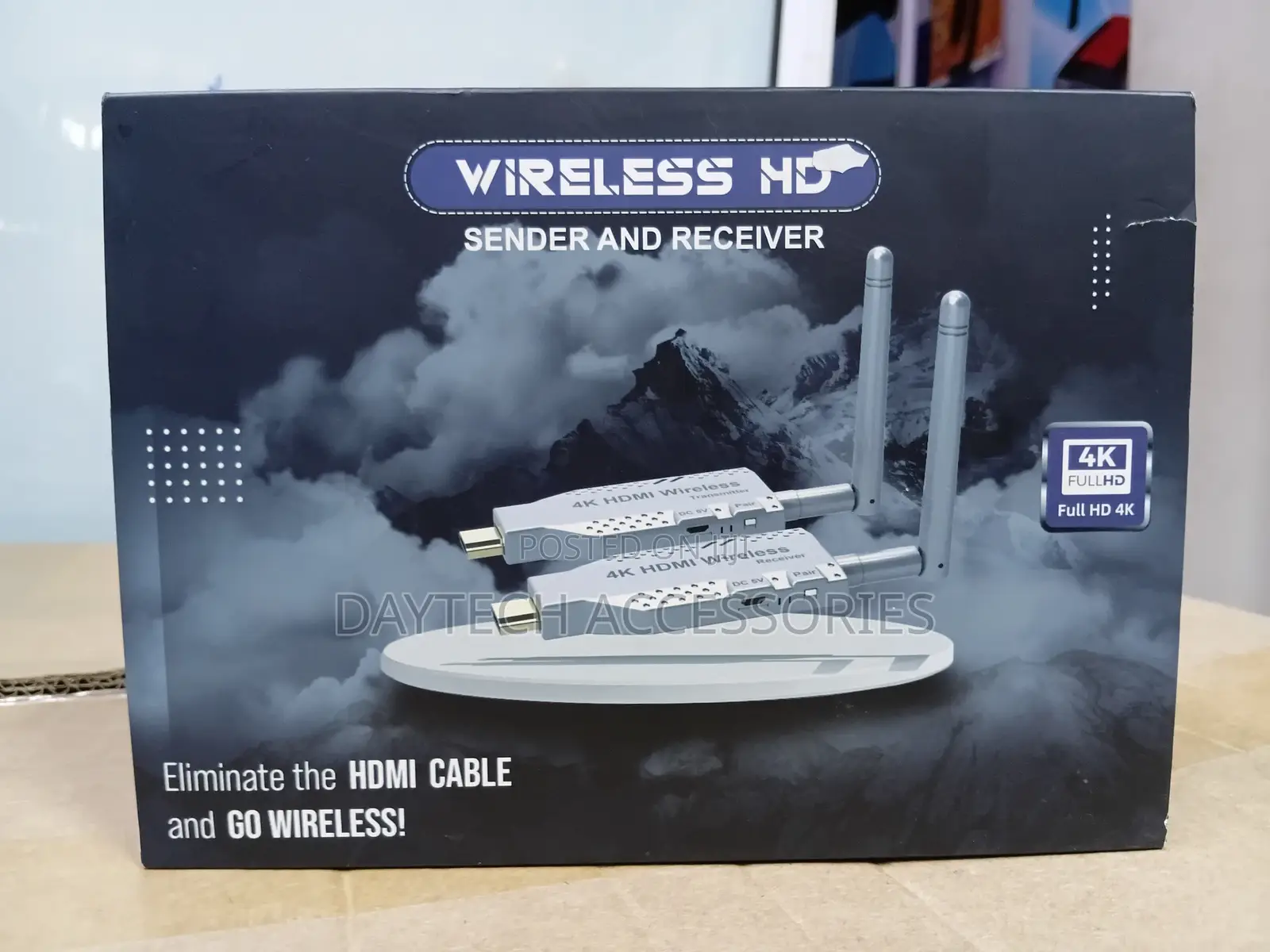 50m Wireless Hdmi Transmitter Receiver Extender Kits at 30hz