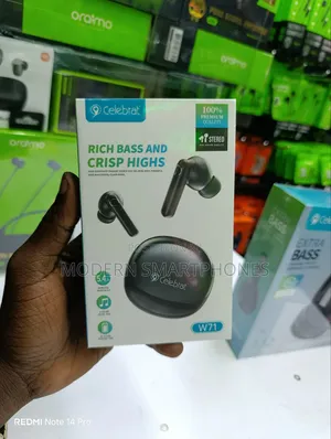 Celebrat W71 Bluetooth 5.4 Tws Earbuds With 10mm Composite Driver