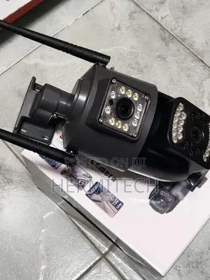 Smart Net PTZ Cameras With Two Lens Lighting for Night Vision