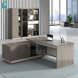 Office Desk : Office 1.6metres Executive L-Shaped Desk