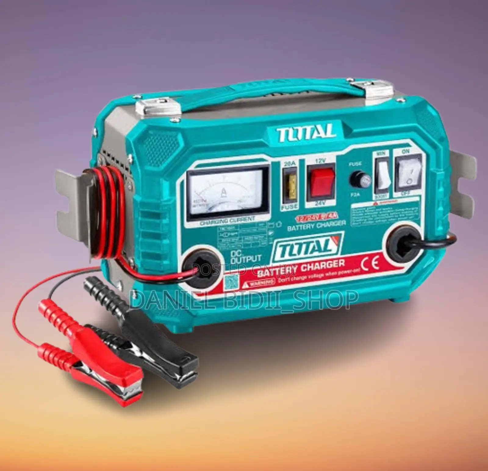 Total Battery Charger Machine 12v/24v