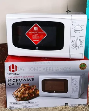 White 20litres Hanmac Microwave Oven