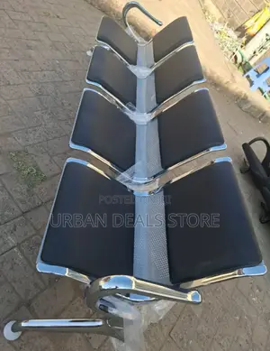 4 Seater Padded Waiting Bench