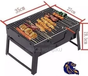 Foldable Portable Barbecue Charcoal Grill