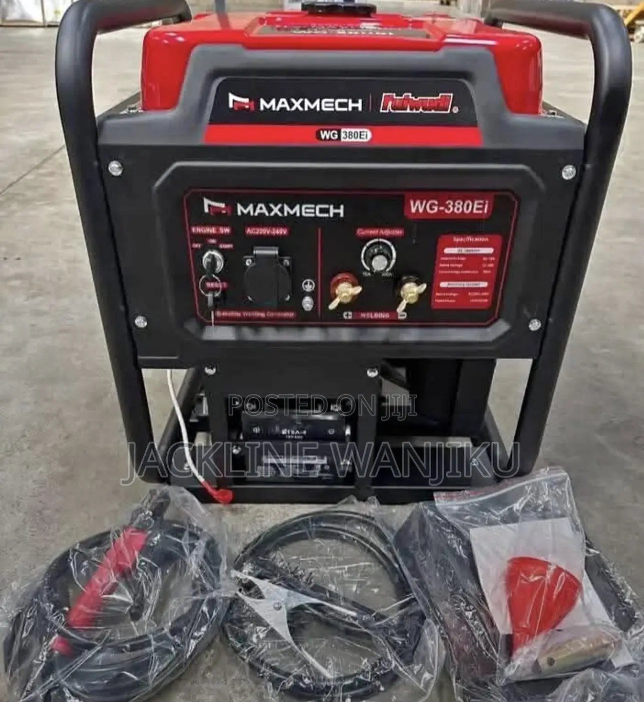Wh 380e Maxmech Welding Generator Machine/ Welding Generator Machine