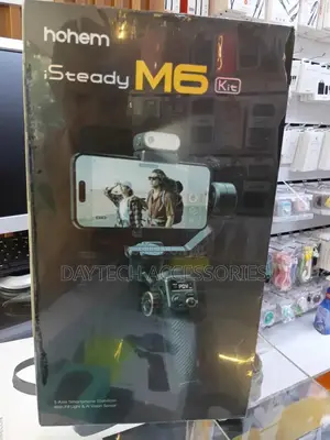 Hohem Isteady M6 Smartphone Gimbal Kit With Magnetic Ai Vision Sensor.