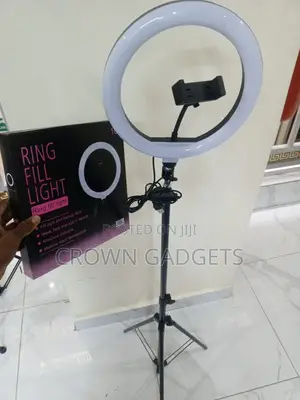 10-Inch Led Ring Light With Tripod Phone Holder