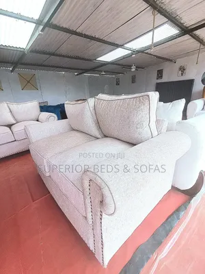 2-Seater Sofa Cream/White Color