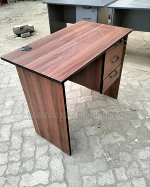 Study Desk Dark Walnut Desk
