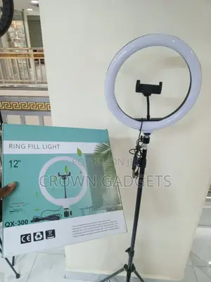 12” Ring Light Dimmable Led for Streaming Makeup