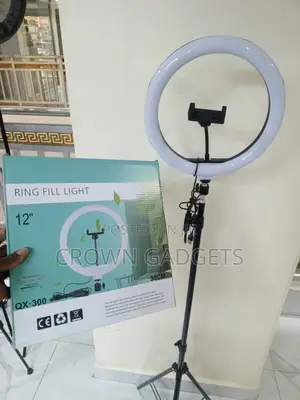 12” Portable Ring Light With Tripod Stand Phone Holder