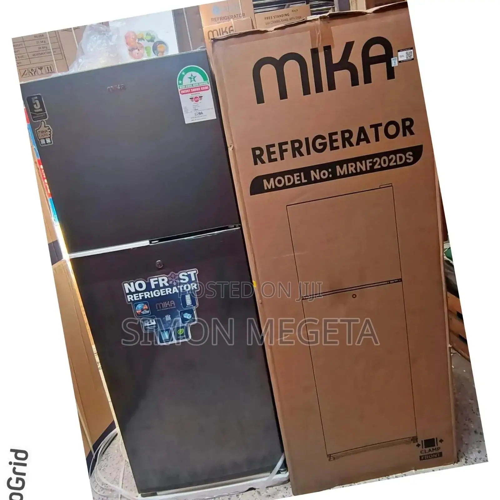 Available Mika 247 Litres Double Door Fridge