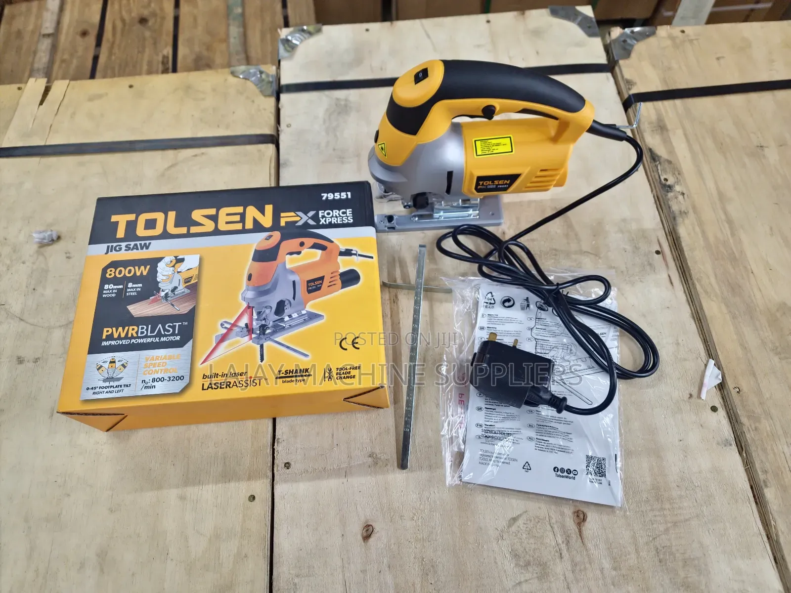Tolsen 800w Jigsaw