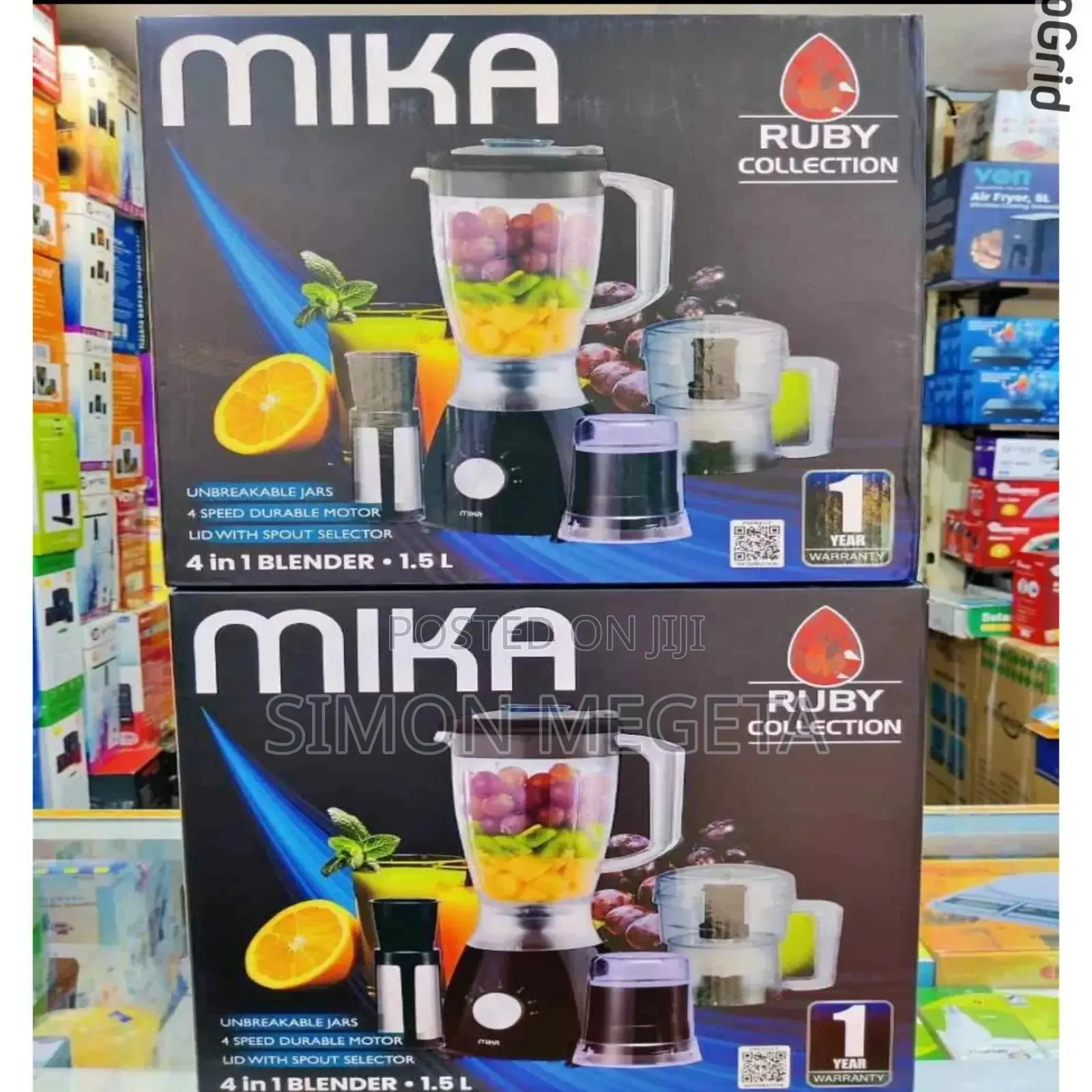 Mika 3 in 1 Blender Available