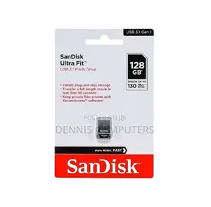 Sandisk Ultra Fit 3.2 Gen 1 Usb Flash Drive 128gb