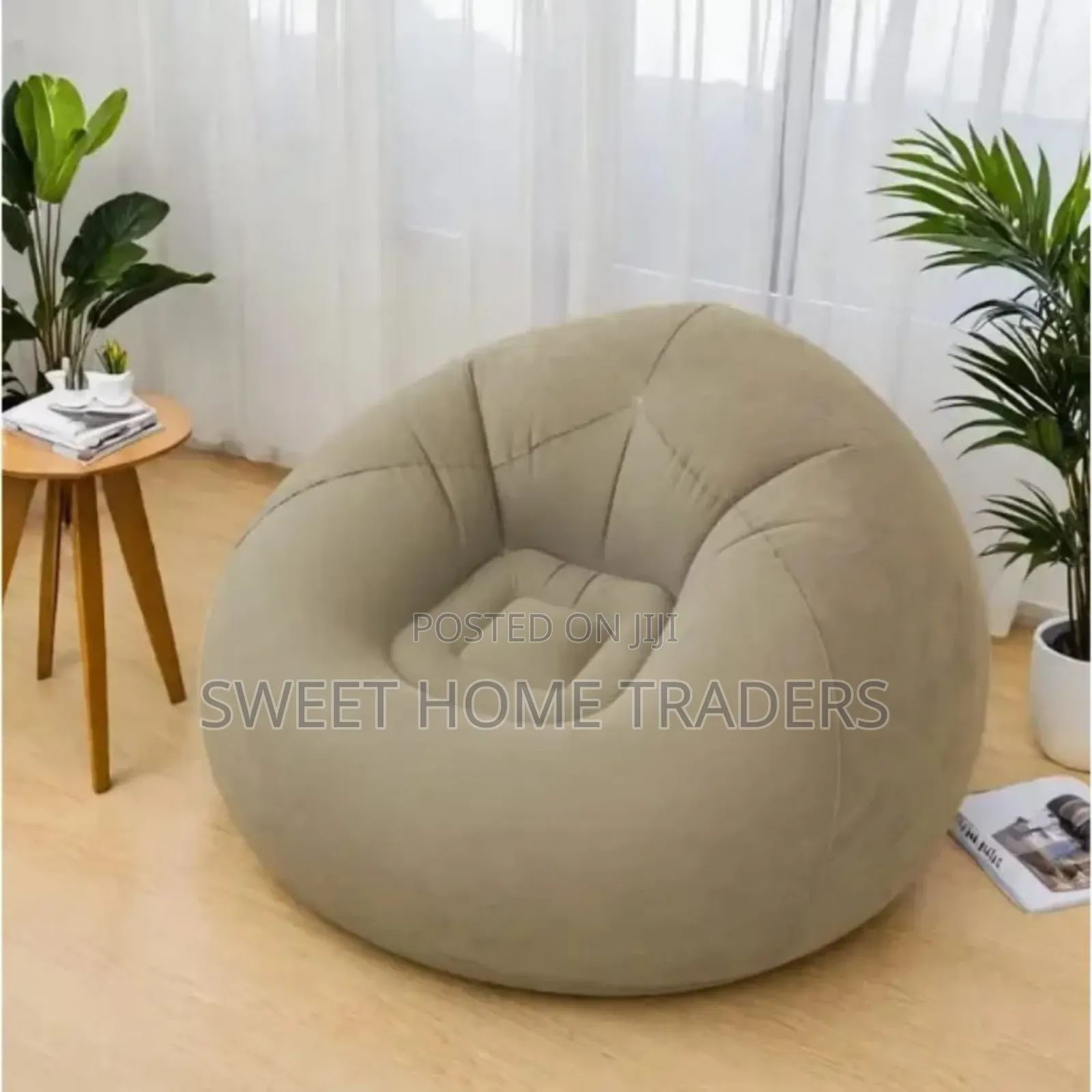 Inflatable Bean Bag With Pump