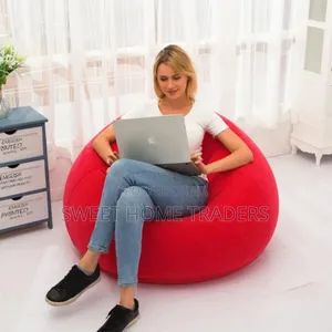 Large Lazy Inflatable Sofa Seat / Inflatable Bean Bag