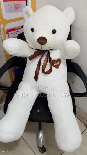 Teddy Bear 100cm White