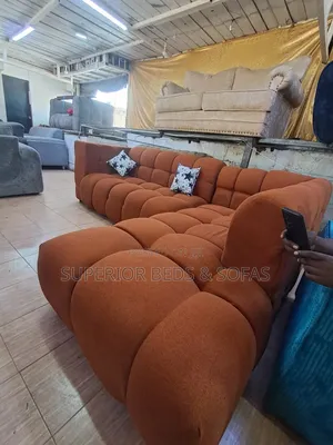 Trendy Bubbly Bubble L-Shaped Sofa (5 Seater)