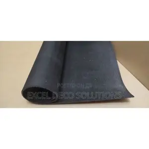 Heavy Duty Ribbed Rubber Mat – Non-Slip Durable Flooring
