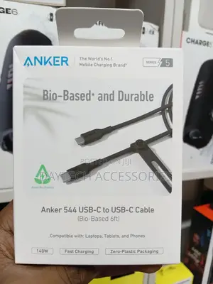 Anker 544 Powerline Usb C to Usb C Cable Fast Charging 140w 6ft Cable