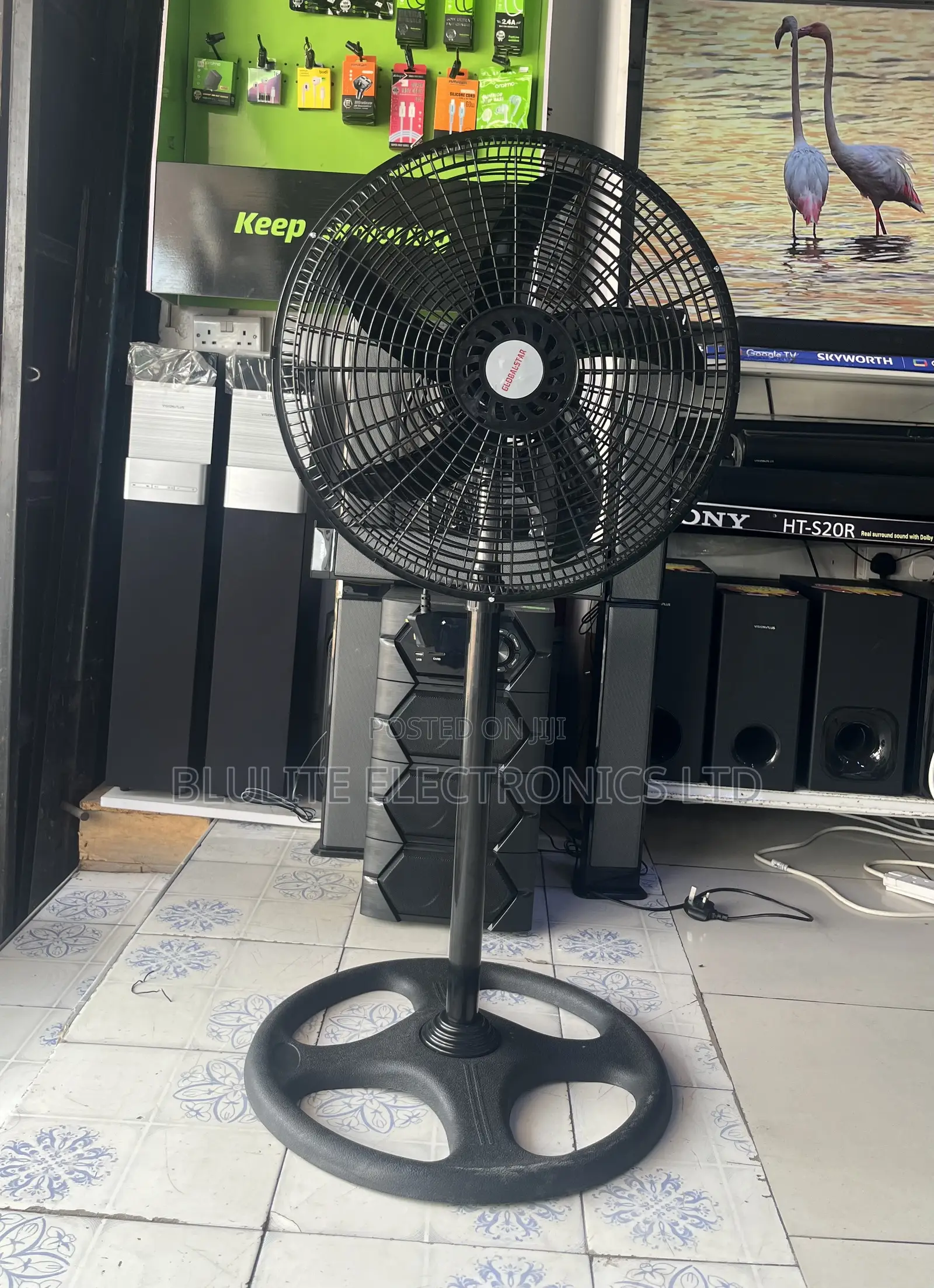 Globalstar Stand Fan