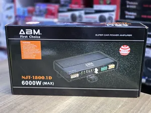 Abm 6000watts With 1800rms Power Class D Monoblock Amplifiers on Offer
