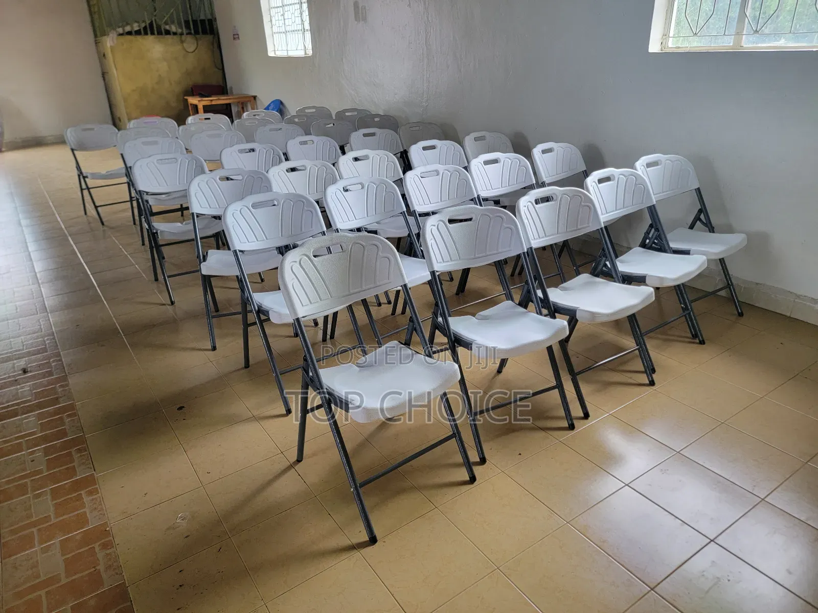 Church Chairs, Foldable Plastic