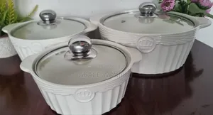 Stylish 3 Course Meal 3in1 Ceramic Serving Dish Casseroles