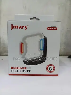 Jmary Fm 328r Portable Video Fill Light Adjustable Color Temperature