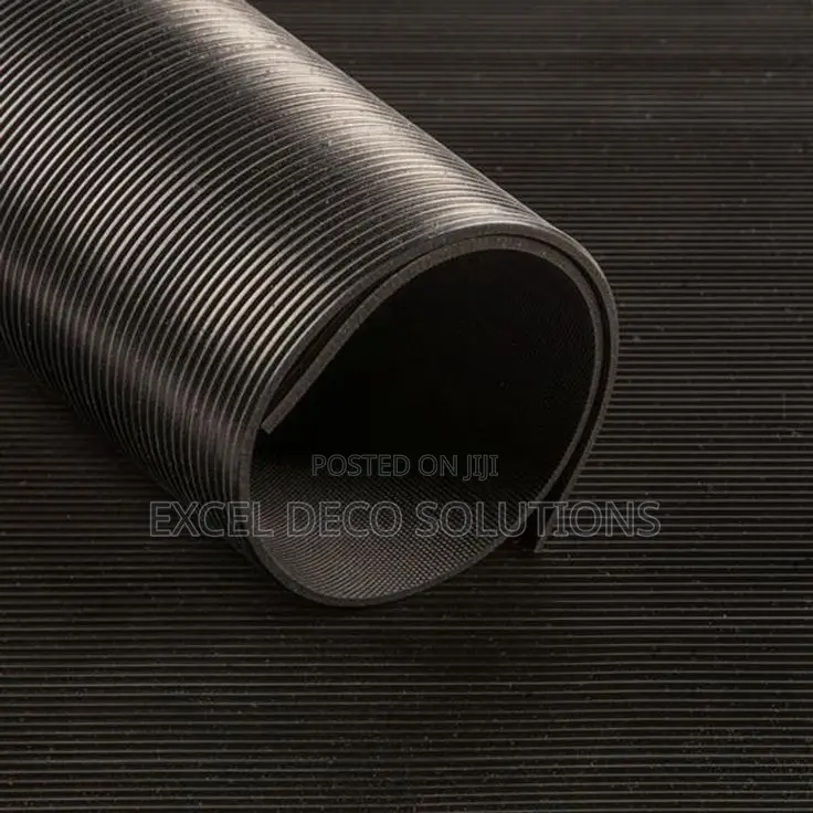 Ribbed Rubber Carpet – Strong Floor Protection
