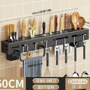 Multi-Functional Kitchen Knife Storage Rack