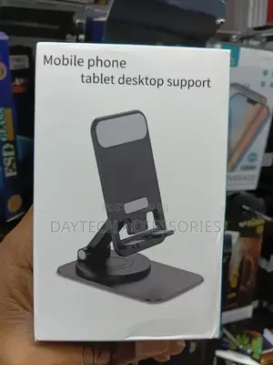 Mobile Phone Stand Holder 360° - Black