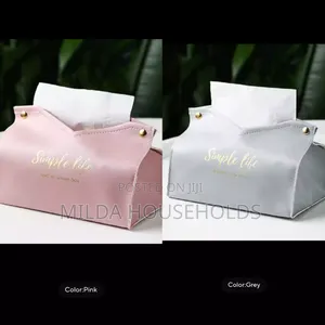 Simple Life Leather Serviette Holder