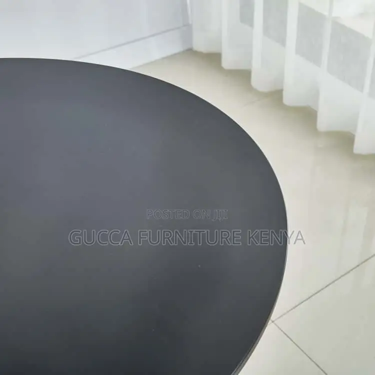 White Marble Top Round Dining Table