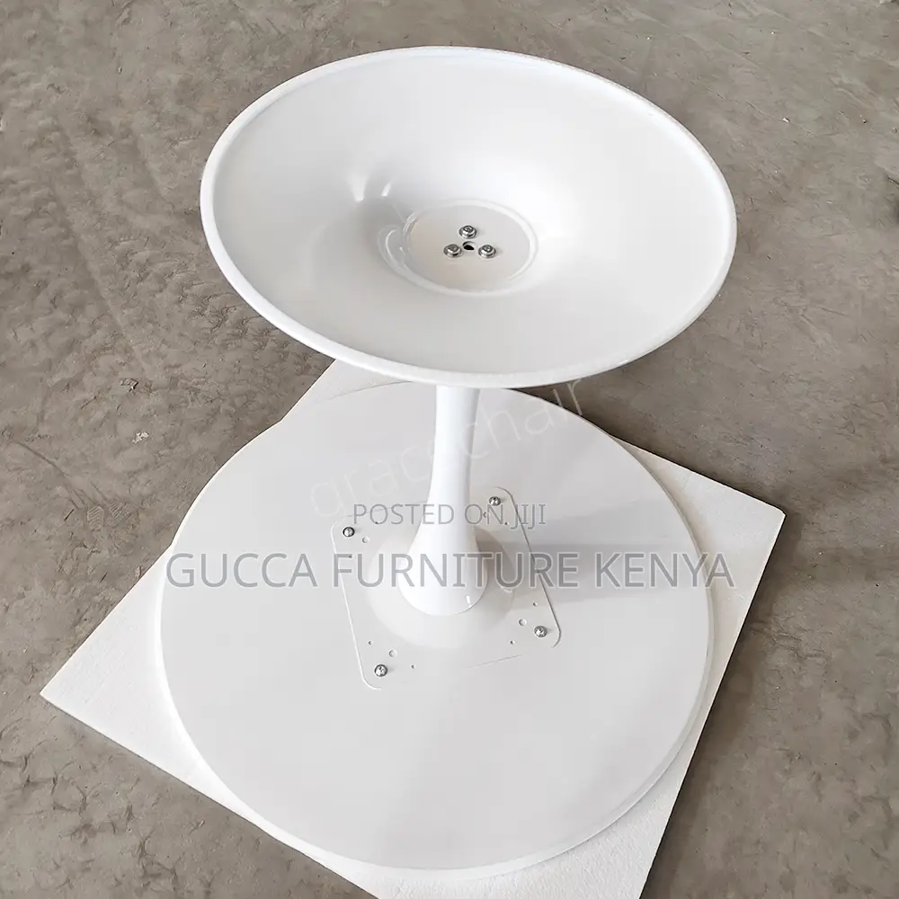 White Marble Top Round Dining Table