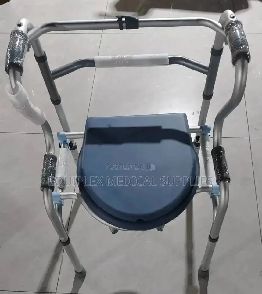 Imported Walking Frame With Commode (Height Adjustable)