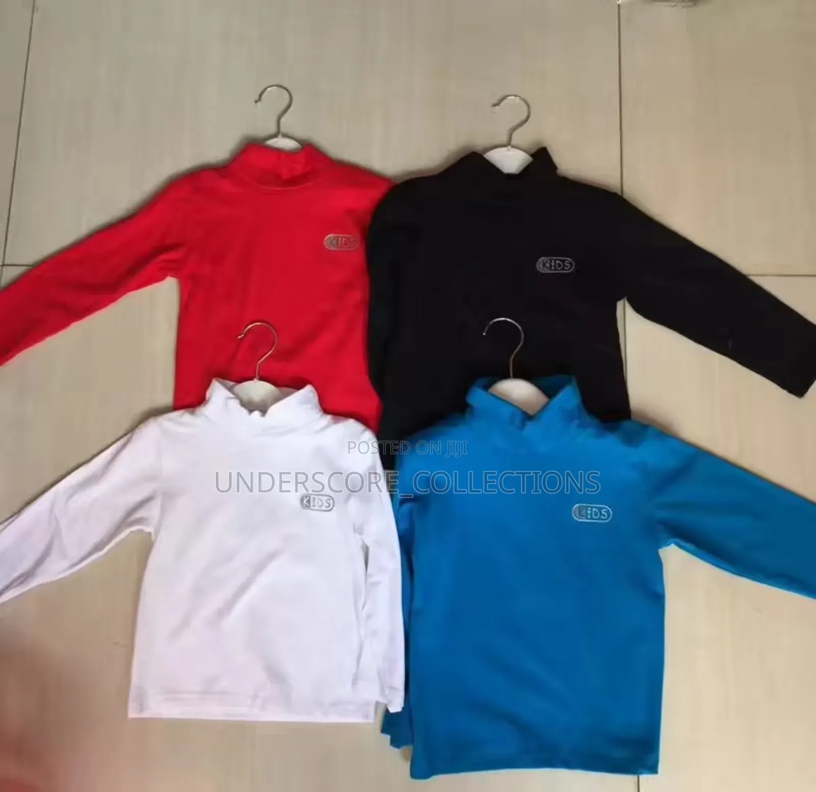 Kids' Pullneck or Turtleneck Tops