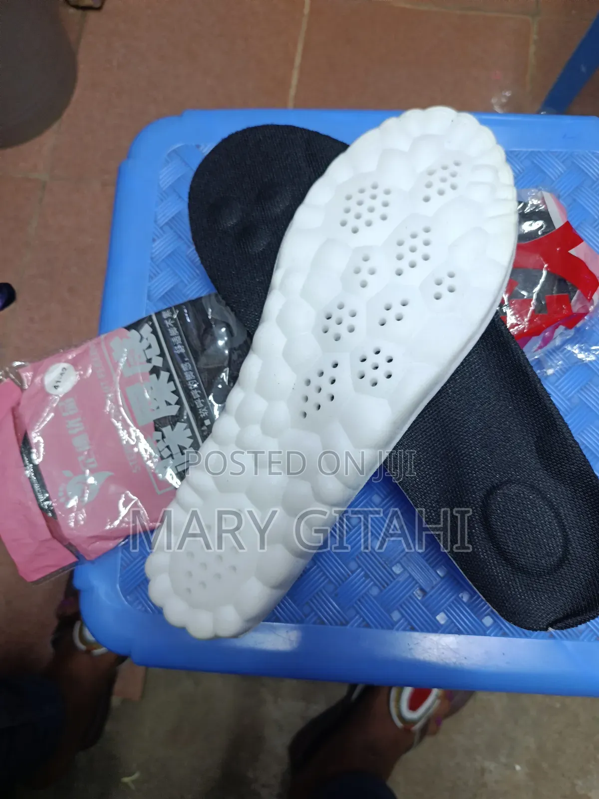 Latex Sports Insole Black