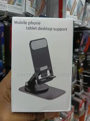 Mobile Phone Stand Holder 360° - Black
