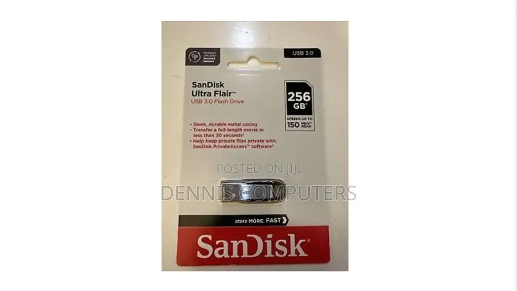 Sandisk Ultra Flair Usb 3.0 256gb Flash