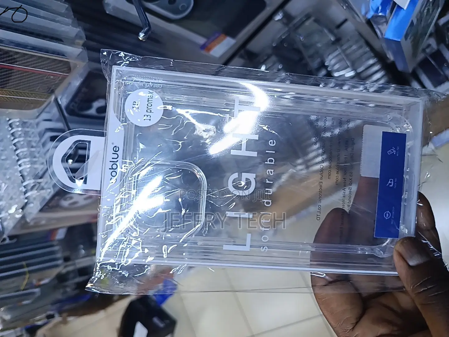 Coblue Clear Soft Tpu Case, Specifically for iPhone 13 Pro Max