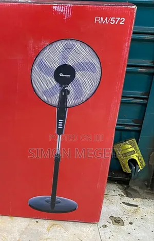 Black Ramtons Rm/572 3-Speed Econo Standing Fan